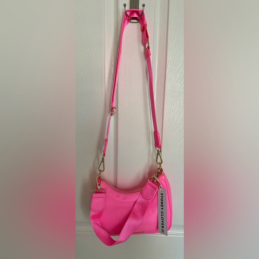 Stoney Clover Lane Hot Pink Crossbody Bag